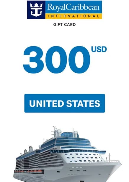 Royal Caribbean Cruises 300 USD Gift Card (United States) - Digital Key