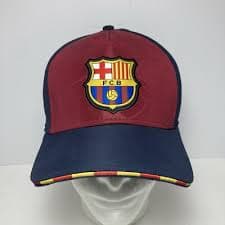 3D Embroidery Logo Snapback Fi Collection FC Barcelona Snapback Hat - Adjustable Team Cap, Red/Blue Colors FC Barcelona Snapback Adjustable Baseball Cap Team Logo
