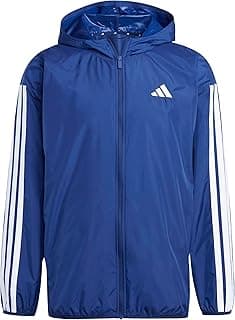 Mens Essentials 3-Stripes Windbreaker