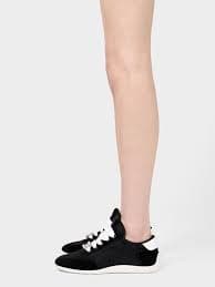 Viv Low Sneakers in suede Black Woman RVW79342810TNM41M0002 | Roger Vivier