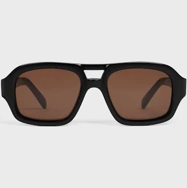 Celine Men's Frame 62 Acetate Sunglasses