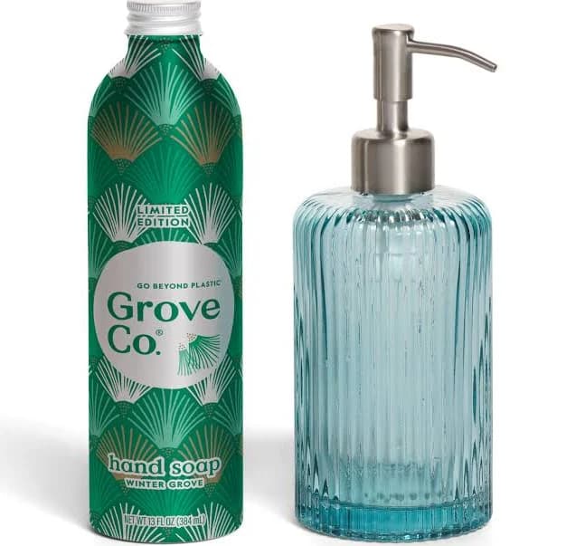 Grove Co. Hand Soap Starter Set - Winter Collection - Winter Grove - Limited Edition