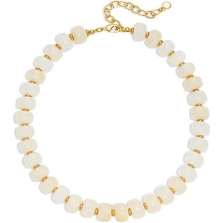 Chunky Beaded Resin Necklace