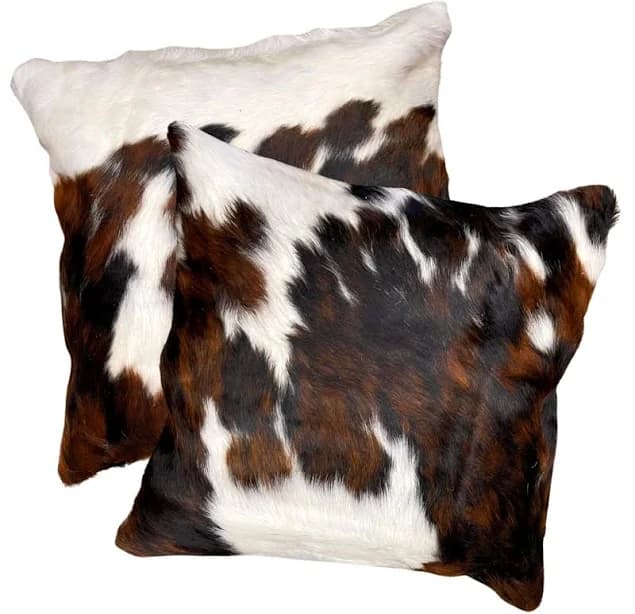 Buffalo Fur Pillows Set of 2 Pillows