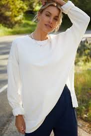 Sweaty Betty After-Class Split Sweatshirt | Anthropologie