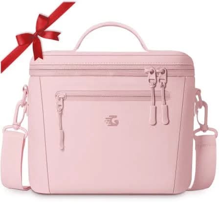 Insulated Lunch Box Bag Women Waterproof Leakproof Lightweight Reusable Cooler for Work Picnic