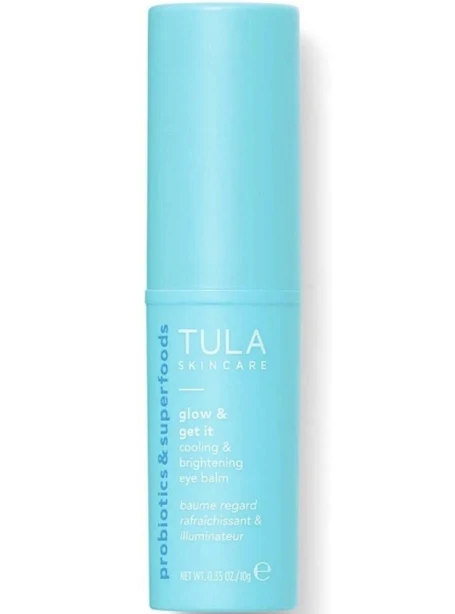 Tula Glow & Get It Eye Balm Cooling And Brightening .35oz/10g - In Box