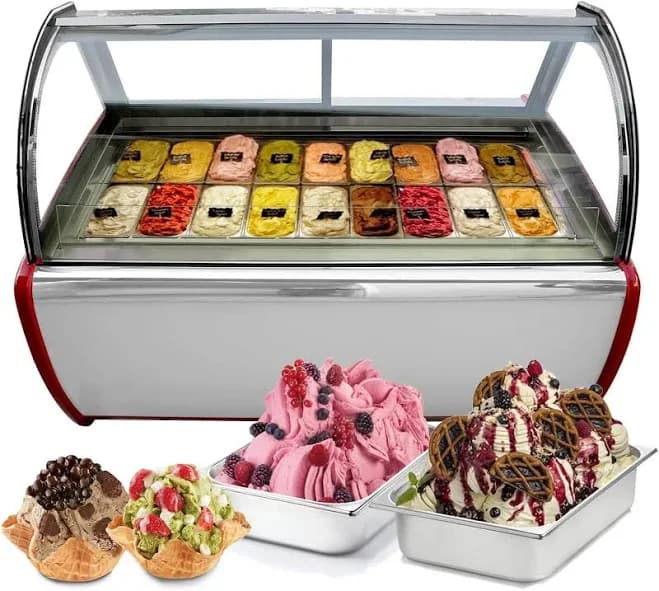 Gelato Display Freezer