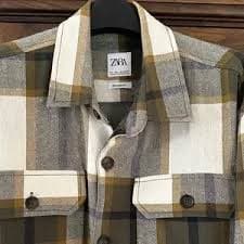 Zara | Shirts | Zara Multicolor Plaid Shirt | Poshmark