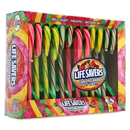 Life Savers Candy Canes 12 Ct Net Wt. 6 oz.