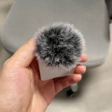 Pop Filter Universal Lavalier Microphone Furry Windscreen Fur Windshield Dead Cat For Rode Wireless GO I Lapel MIC Cover - AliExpress 44