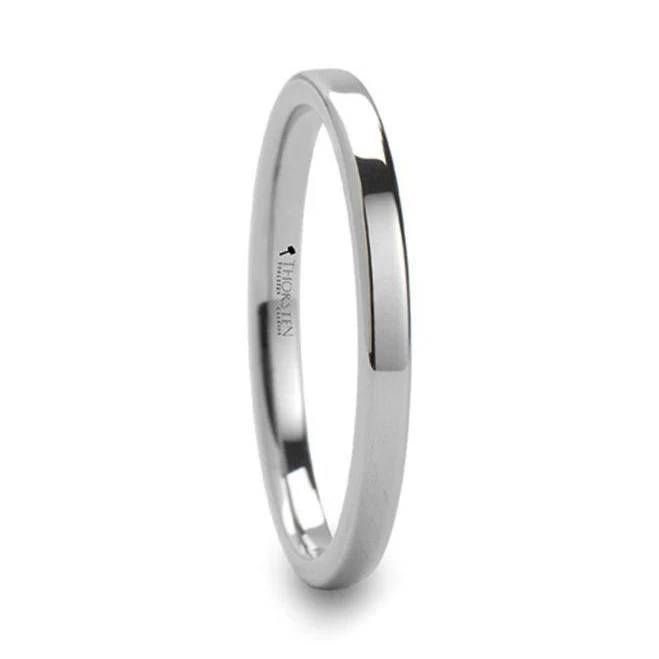 Mesa Women's Tungsten Flat Ring