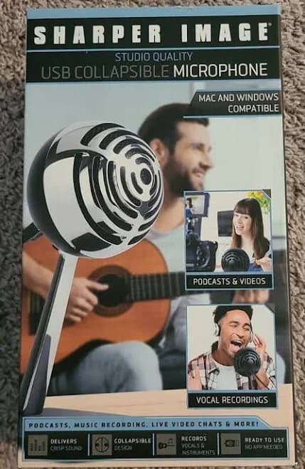 Sharper Image Microphone Studio