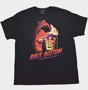 Star Trek SpongeBob SquarePants Rock Bottom Darkness Graphic T-Shirt