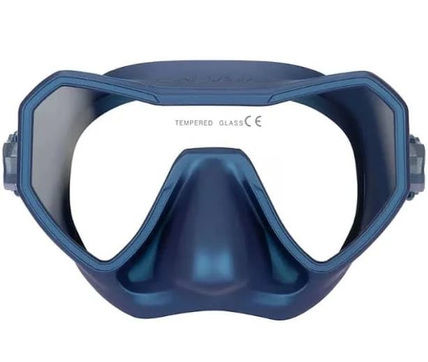 Neo Freediving Mask by SALVIMAR - Ultimate Comfort & Clarity Shining Blue