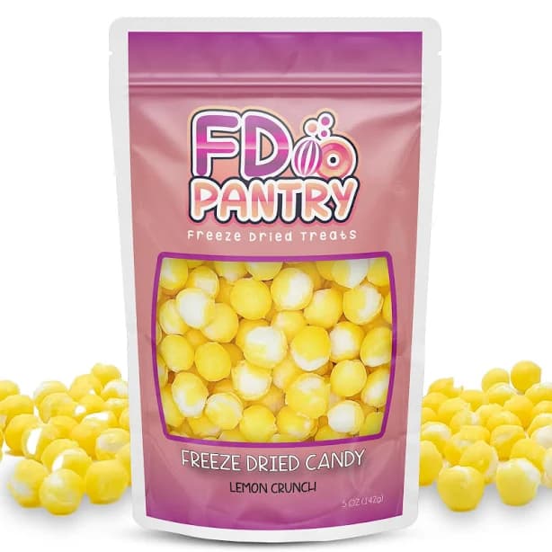 FD Pantry Freeze-Dried Sour Gummy Worms