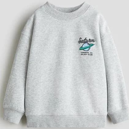 Boys h&m Dark Printed Sweatshirt