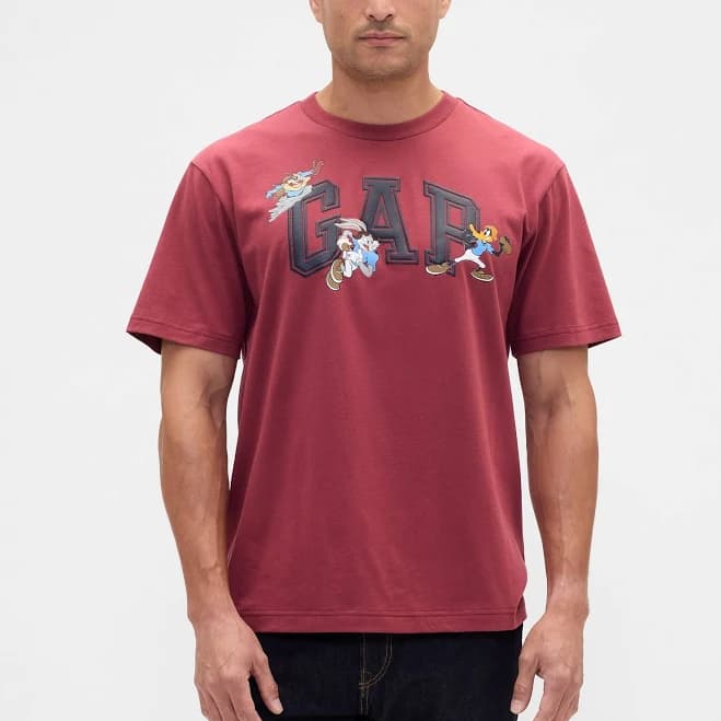 Gap Factory Men's Relaxed Graphic T-Shirt