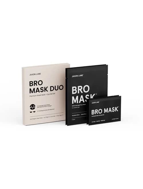 Jaxon Lane Bro Mask Duo Sheet Mask and Eye Gel Set