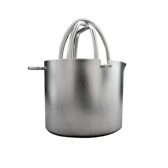Stylish Manual Citrus Juicer with Stainless Steel Strainer and Cup