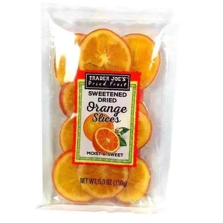 Trader Joe's Sweetened Dried Orange Slices