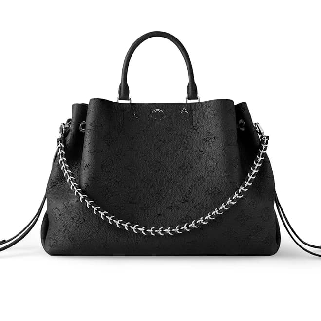 Louis Vuitton Bella Mahina Leather Tote Bag