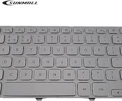 Amazon.com: SUNMALL New Laptop Keyboard with Frame and Backlit Compatible with Dell Inspiron 15 7000 7537 P36F Series Silver US Layout : Electronics