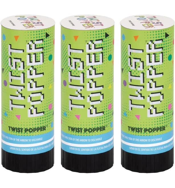 Way to Celebrate Gamer Confetti Twist Poppers