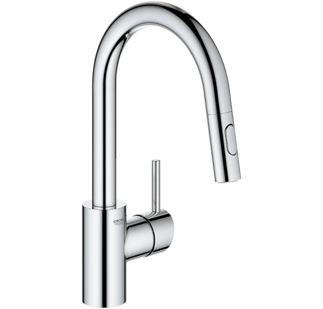 Grohe Concetto Single-Handle Pull Down Bar Faucet 1.75 GPM