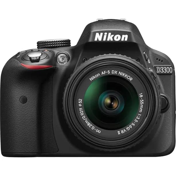 Nikon D3300 DSLR Camera 18-55mm Lens