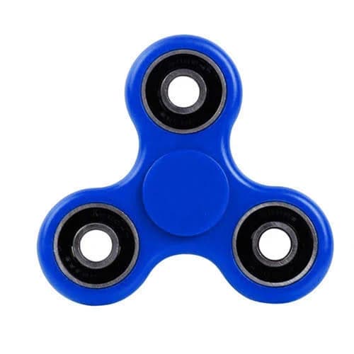 Tri-Fidget Hand Spinner, Epicgadget Fidget Spinner Stress Reducer Focus for Adults and Kids (Blue)