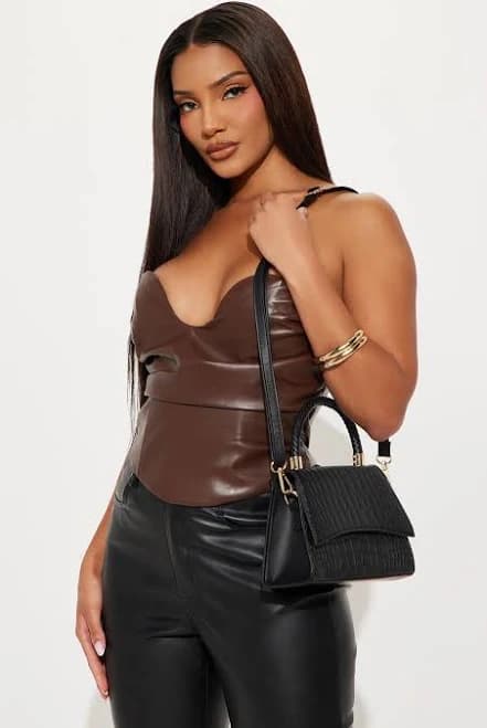 Fashion Nova Just Crazy Talk Handbag