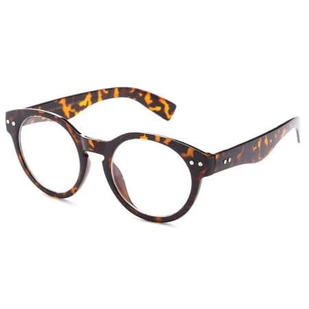 IG Unisex Vintage Old-School Retro Designer Inspired Oversized Round Frame Fashion Glasses