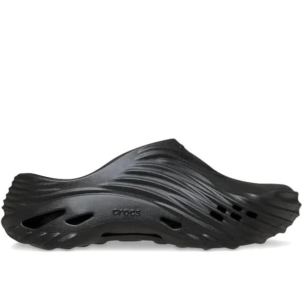 Crocs - Echo Wave "Black" mules - unisex - Rubber/Rubber/Rubber - 13