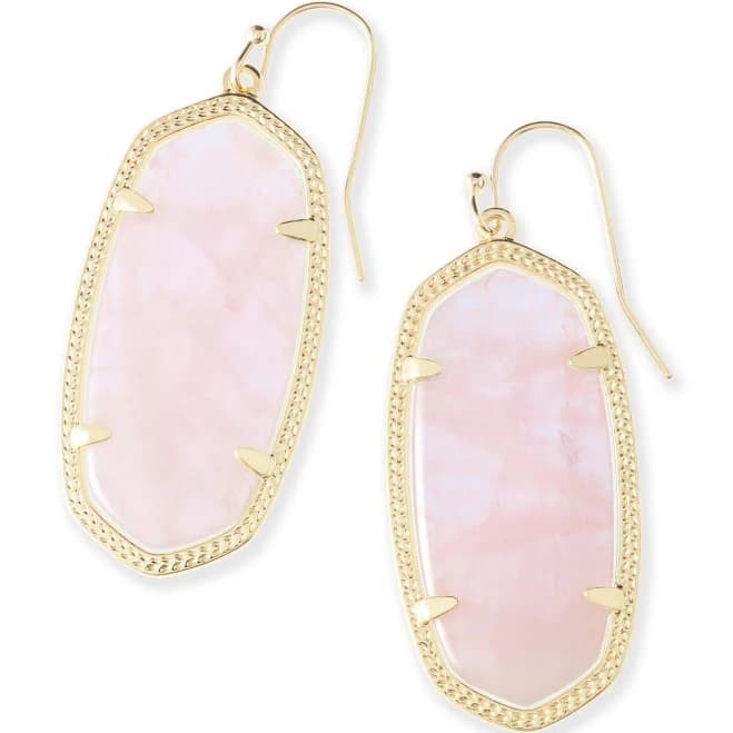 Kendra Scott Elle Drop Earrings-Gold