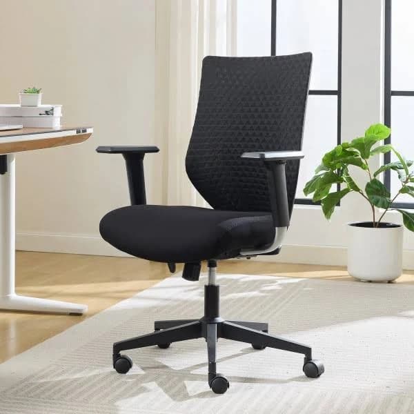 Serta SitTrue Riverdale Ergonomic Mesh/ Fabric High-Back Task Chair