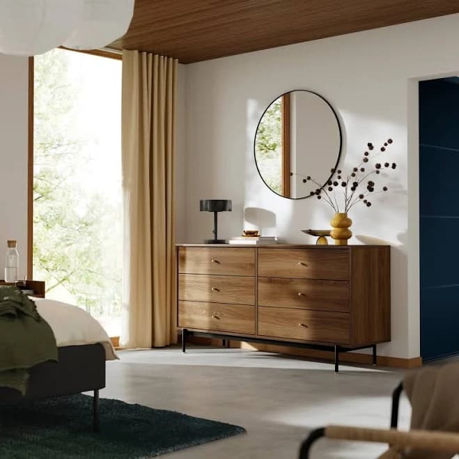 IKEA RÅDMANSÖ 6-Drawer Dresser