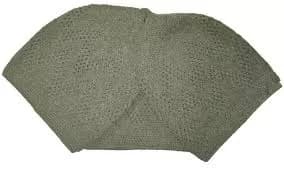 Gray Turkish Quality Kufi/TOPI/Skull Cap/NAMAZ TOPI/Salah/ TOPI/Muslim Cap.