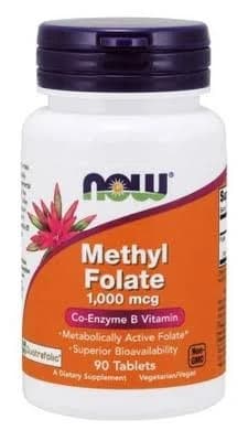 Now Methyl Folate 1,000 mcg