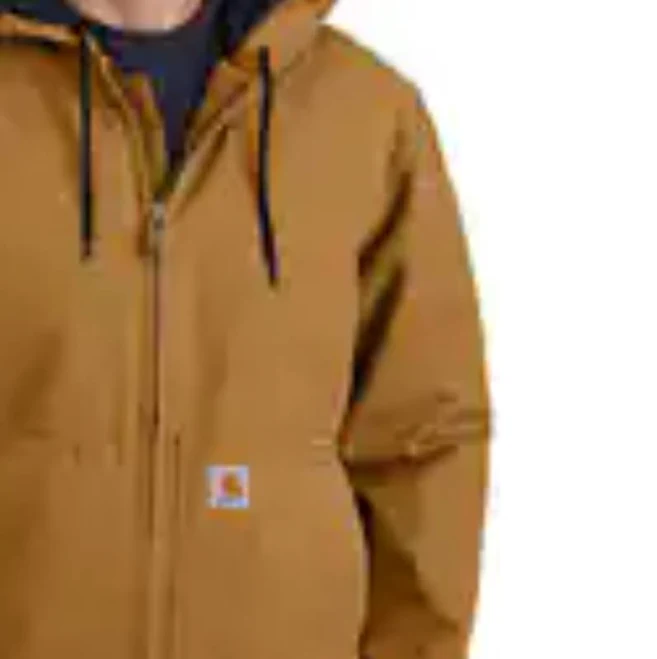 Carhartt Men's J130 Insulated Duck Active Jac - Level 3 Warmth | Crane's Country Store Carhartt Brown - BRN / Small / Regular