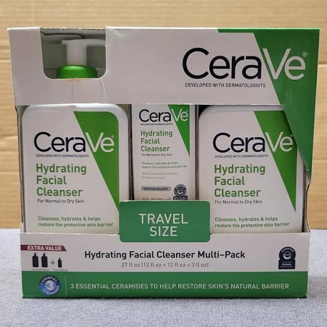 Cerave Hydrating Facial Cleanser Multi Pack