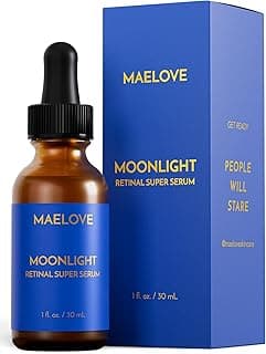 Moonlight Advanced Retinal Super Serum, 10x Stronger than Regular Retinol, for Softening Lines and Wrinkles, Reducing Dark Spots, Improving Skin Firmness, Vegan, Cruelty-Free, 1.0 fl oz