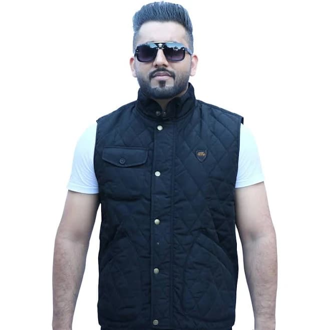 Men's Sleeveless Quilted Puffer Vest