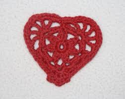 2er Set Mini Hearts, Lace Covers, Doily, Crocheted, Lace, Happy Emails, Valentine's Day - Etsy Ireland