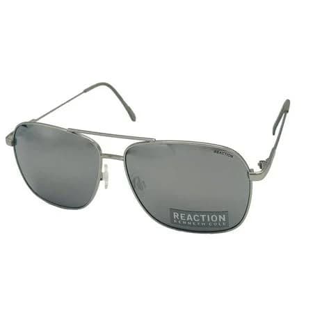 Kenneth Cole Men's Reaction Rectangle Aviator Sunglass