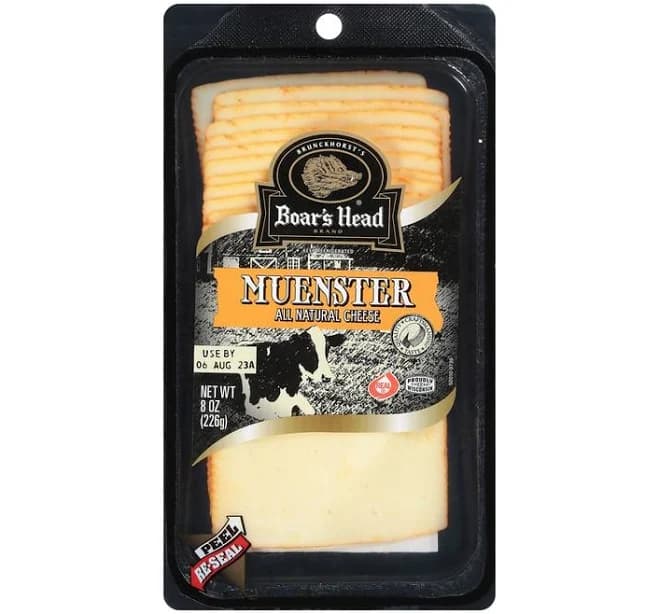 Boar's Head Muenster Cheese 8 oz