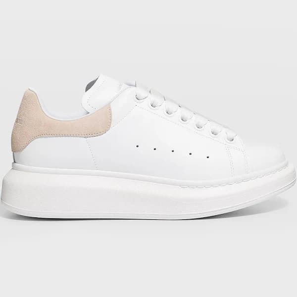 Mcqueen Oversized Sneakers, White/Pink, Women's, 41EU, Sneakers & Trainers Chunky & Oversized Dad Sneakers