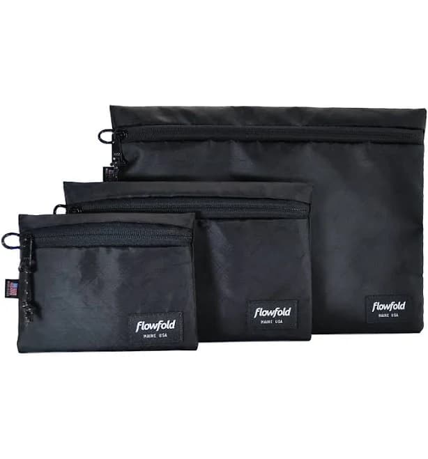 Flowfold Waterproof Pouch / Utility Zipper Pouches Set