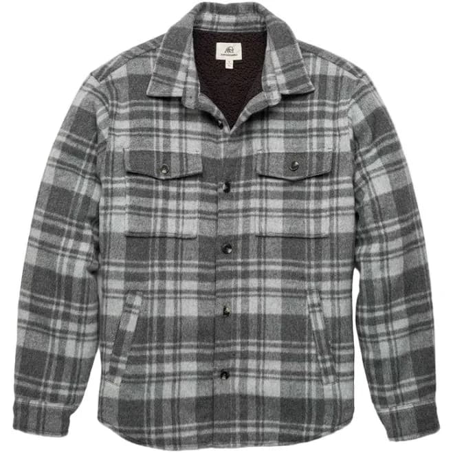 Skip Sherpa Lined Plaid Jacket