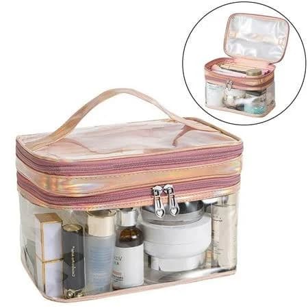 WQFSTORE Clear Makeup Bag